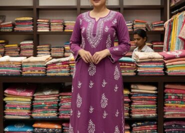 Soft Rayon Chikankari Dresses (2)