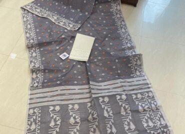 Soft Resham Dhakai Jamdhani With Blouse (24)