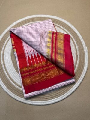 Tana Warp Mercidised Cotton Sarees (12)