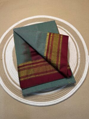 Tana Warp Mercidised Cotton Sarees (14)