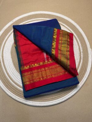 Tana Warp Mercidised Cotton Sarees (17)