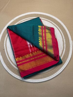 Tana Warp Mercidised Cotton Sarees (2)