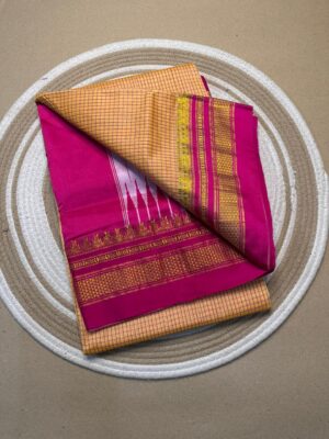 Tana Warp Mercidised Cotton Sarees (21)