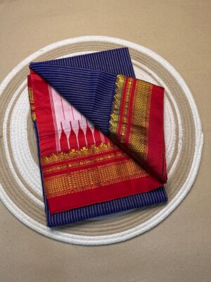 Tana Warp Mercidised Cotton Sarees (25)