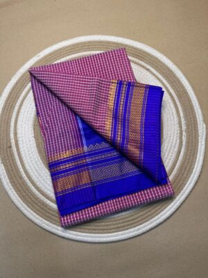 Tana Warp Mercidised Cotton Sarees (7)