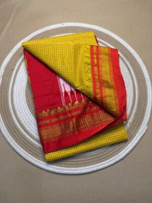 Tana Warp Mercidised Cotton Sarees (8)
