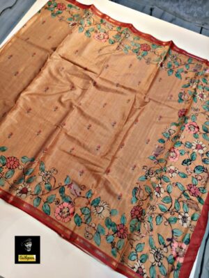 Beautiful Fancy Tussar Sarees (11)