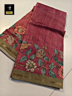 Beautiful Fancy Tussar Sarees (8)