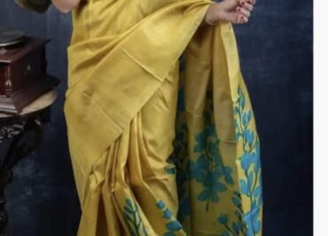 Exclusive Hand Painted Tussar Sarees (2)