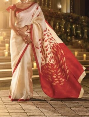Exclusive Hand Painted Tussar Sarees (4)