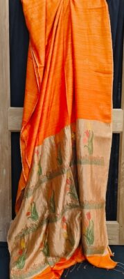 Exclusive Matka Silk Jamdhani Weaving Sarees (1)