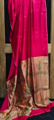 Exclusive Matka Silk Jamdhani Weaving Sarees (4)