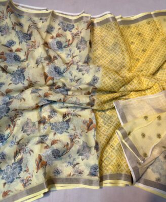 Exclusive Printed Kota Silk Sarees (3)