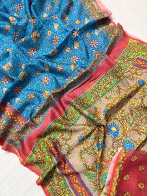 Exclusive Printed Kota Silk Sarees (4)
