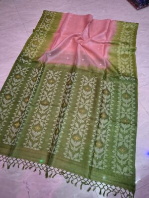 Exclusive Pure Gachi Tussar Silk Sarees (4)