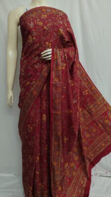 Habutatai Silk Printed Sarees With Blouse. (10)