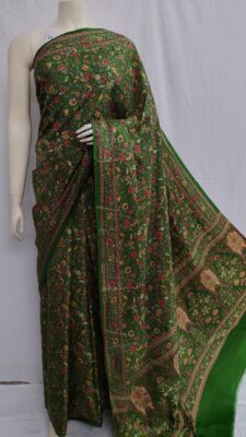 Habutatai Silk Printed Sarees With Blouse. (13)