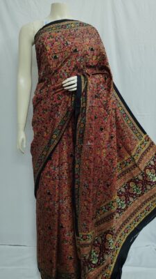 Habutatai Silk Printed Sarees With Blouse. (15)