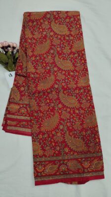 Habutatai Silk Printed Sarees With Blouse. (2)