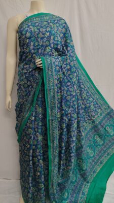 Habutatai Silk Printed Sarees With Blouse. (20)