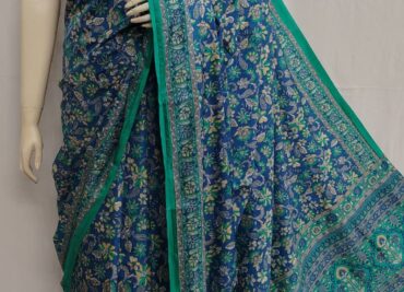 Habutatai Silk Printed Sarees With Blouse. (20)