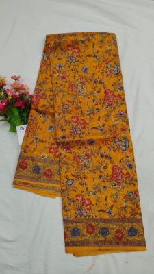 Habutatai Silk Printed Sarees With Blouse. (21)