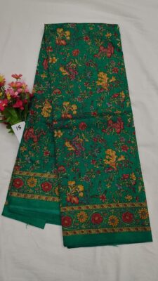 Habutatai Silk Printed Sarees With Blouse. (22)