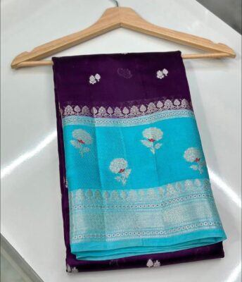 Handloom Banarasi Meenakari Sarees (14)