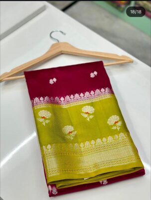 Handloom Banarasi Meenakari Sarees (16)