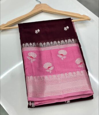 Handloom Banarasi Meenakari Sarees (6)