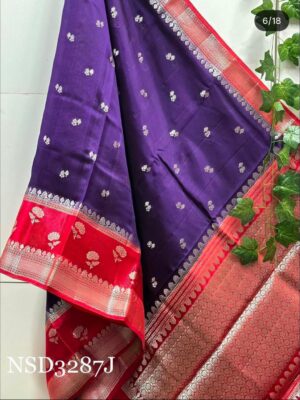 Handloom Banarasi Meenakari Sarees (8)