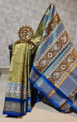 Latest And Exclusive Ikkath Full Tissue Silk Sarees (10)