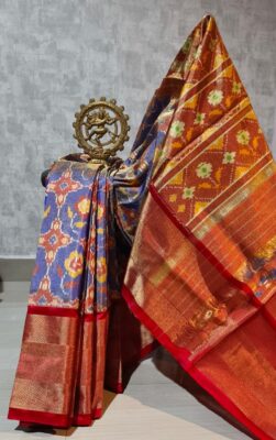 Latest And Exclusive Ikkath Full Tissue Silk Sarees (4)