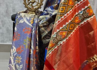 Latest And Exclusive Ikkath Full Tissue Silk Sarees (6)