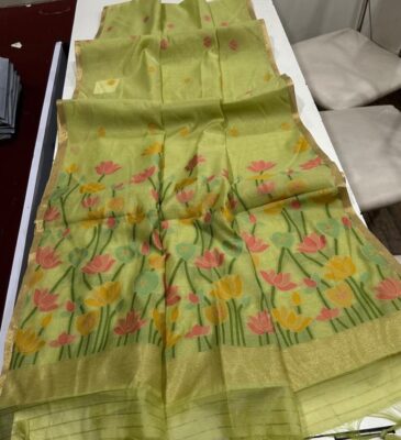 Latest Cotton Silk Jamdhani Sarees (6)