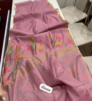 Latest Cotton Silk Jamdhani Sarees (8)