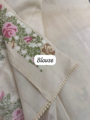 Latest Fancy Tussar Sarees With Mattee Borders (7)