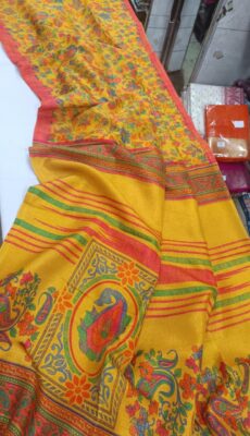 Latest Soft Kalamkari Silk Sarees (4)