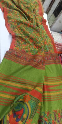 Latest Soft Kalamkari Silk Sarees (6)