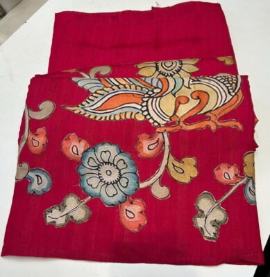 Light Weight Tussar Patch Work Sarees (19)
