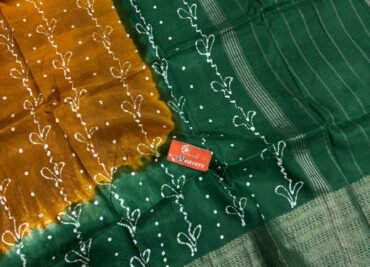 Mangalagiri Cotton Silk Sarees With Blouse (1)