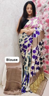 PURE MODAL SILK TISSUE PALLU SAREES (37)