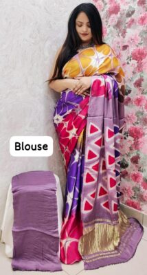 PURE MODAL SILK TISSUE PALLU SAREES (41)
