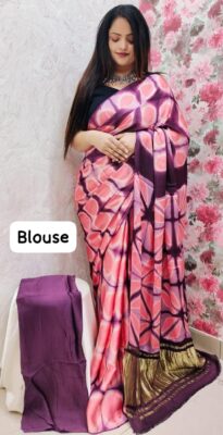 PURE MODAL SILK TISSUE PALLU SAREES (43)