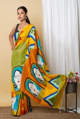 Premium Quality Murshidabad Silk Sarees (7)
