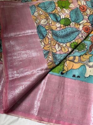 Pure Banglori Silk Hand Painted Sarees (11)