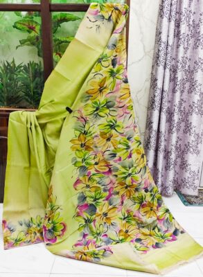 Pure Bishnuri Silk Sarees Without Border (8)