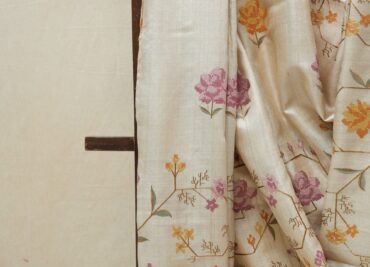 Pure Desi Tussar Sarees With Embroidary Work With Silkmark (12)