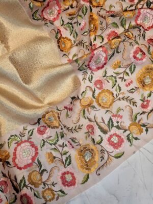 Pure Handloom Banaras Brocade Organza Tissue Sarees (10)