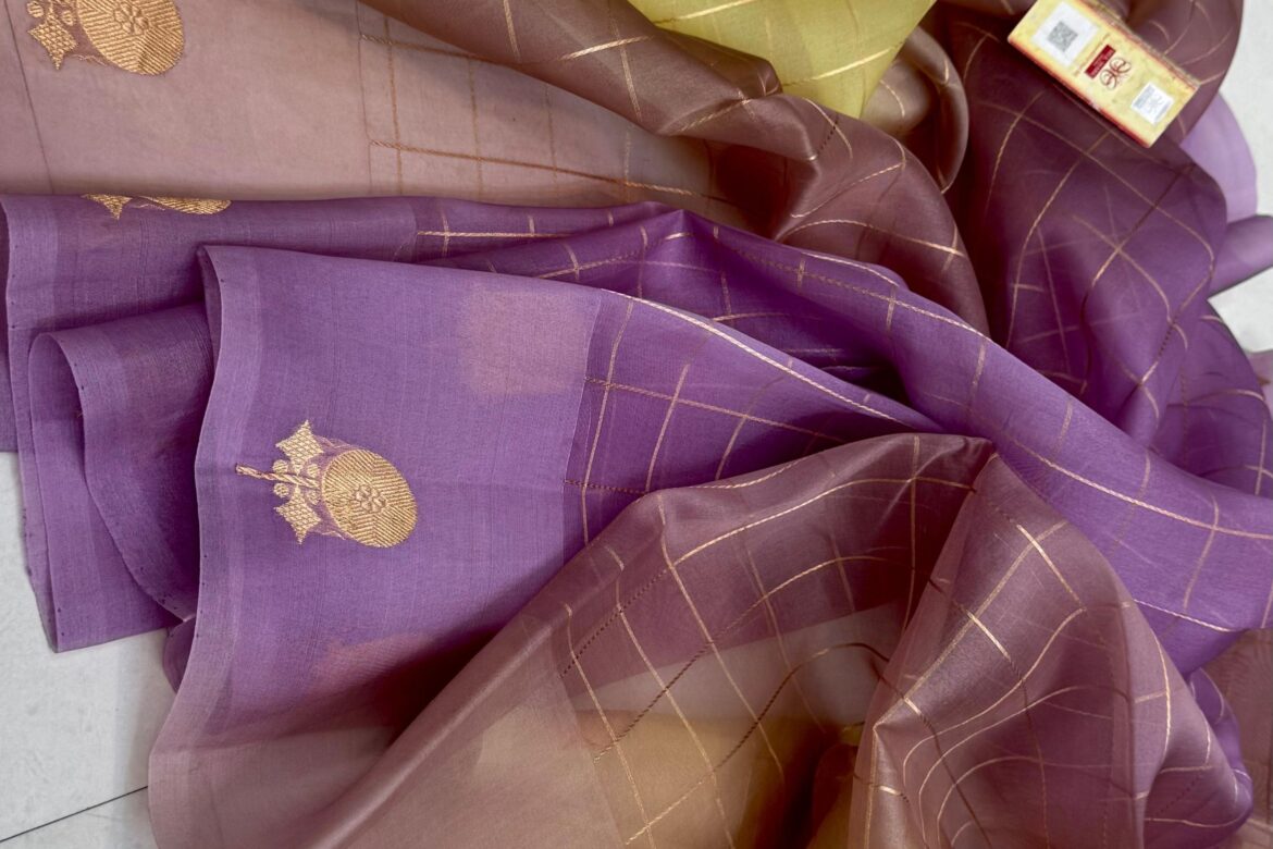 Pure Handloom Banaras Ombre Dye Kadhwa Sarees (16)